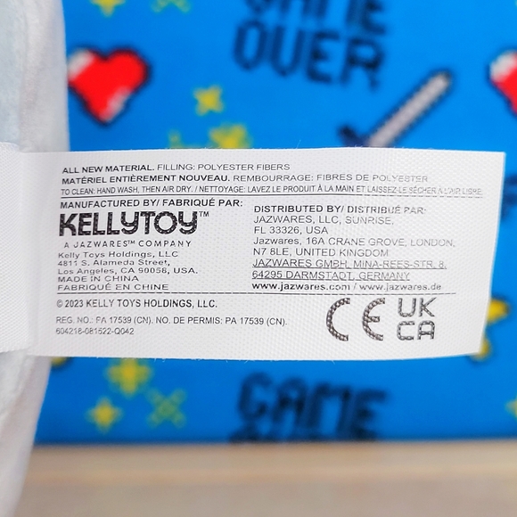 Squishmallow Jason the Donkey 11" UltraSoft Stackable Farm Pal Toy Plush NWT - Picture 6 of 8